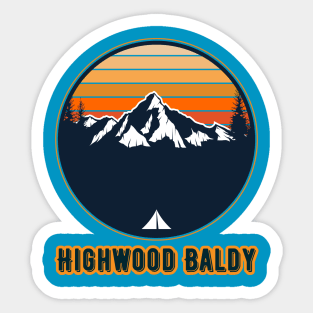 Highwood Baldy Sticker